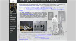 Desktop Screenshot of copiste.fr