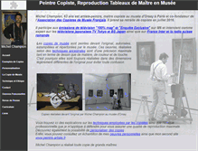 Tablet Screenshot of copiste.fr